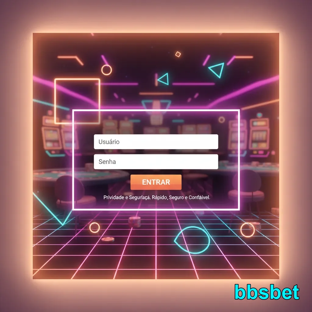 Ilustração de Acesse rapidamente o cassino online bbsbet com segurança